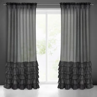 Kép 1/10 - dolly-fodros-fenyatereszto-fuggony-fekete-140-x-250-cm-hs387459