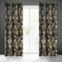 Kép 1/11 - stella-barsony-sotetito-fuggony-fekete-arany-140-x-250-cm