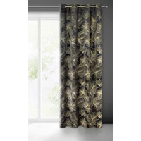 Kép 2/11 - stella-barsony-sotetito-fuggony-fekete-arany-140-x-250-cm-felakasztva