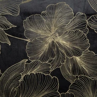 Kép 3/11 - stella-barsony-sotetito-fuggony-fekete-arany-140-x-250-cm-kozeli-minta