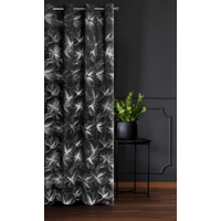 Kép 2/11 - stella-barsony-sotetito-fuggony-fekete-ezust-140x250-cm-hangulatkep