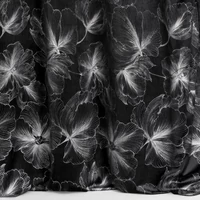 Kép 8/11 - stella-barsony-sotetito-fuggony-fekete-ezust-140x250-cm-anyag-esese