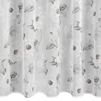 Kép 8/9 - bessy-mintas-dekor-fuggony-feher-szurke-rozsaszin-350x250-cm-anyag-esese