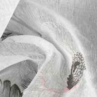 Kép 5/9 - bessy-mintas-dekor-fuggony-feher-szurke-rozsaszin-350x250-cm-gyurt-anyag