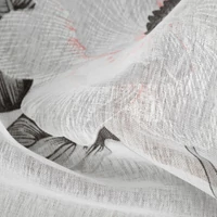 Kép 6/9 - bessy-mintas-dekor-fuggony-feher-szurke-rozsaszin-350x250-cm-gyurt-anyag-1