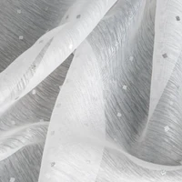 Kép 3/9 - sibel-mintas-dekor-fuggony-feher-ezust-140-x-270-cm-hs389794 8