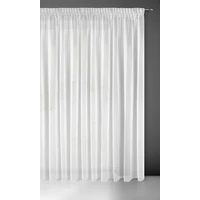 Kép 8/9 - Esel fényes mikrohálós fényáteresztő függöny Fehér 400x250 cm