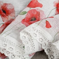 Kép 4/9 - mari-pipacs-mintas-vitrazs-fuggony-feher-piros-60x150-cm-kozeli-csipke