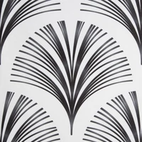 Kép 3/9 - karin-mintas-dekor-fuggony-feher-fekete-140-x-250-cm-hs392695 4