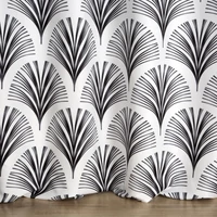 Kép 6/9 - karin-mintas-dekor-fuggony-feher-fekete-140-x-250-cm-hs392695 6