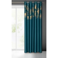 Kép 8/11 - harmony-sotetito-fuggony-sotet-turkiz-arany-140-x-250-cm-hs394050 2