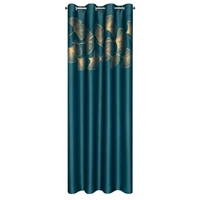 Kép 10/11 - harmony-sotetito-fuggony-sotet-turkiz-arany-140-x-250-cm-hs394050 3