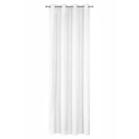 Kép 8/10 - Rita egyszínű dekor függöny Fehér 140x250 cm hattér nélkül