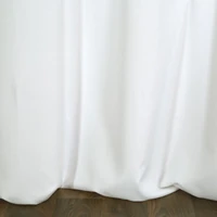 Kép 7/10 - Rita egyszínű dekor függöny Fehér 140x250 cm anyag