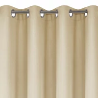 Kép 7/8 - rita-egyszinu-dekor-fuggony-bezs-140-x-250-cm-hs398658 3