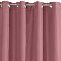 Kép 7/10 - rita-egyszinu-dekor-fuggony-sotet-rozsaszin-140-x-250-cm-ringli-fuzolyuk