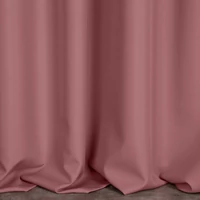 Kép 8/10 - rita-egyszinu-dekor-fuggony-sotet-rozsaszin-140-x-250-cm-anyag-esese