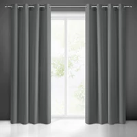 Kép 1/9 - rita-egyszinu-dekor-fuggony-grafit-140-x-250-cm-hs398664