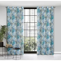Kép 1/11 - lena-mintas-dekor-fuggony-szurke-sarga-140-x-250-cm-hs399097