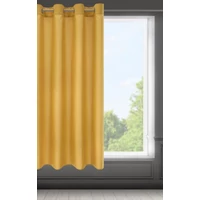 Kép 2/9 - rita-egyszinu-dekor-fuggony-mustarsarga-140-x-175-cm-oldalt