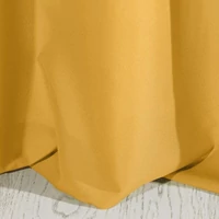 Kép 8/9 - rita-egyszinu-dekor-fuggony-mustarsarga-140-x-175-cm-anyag-esese