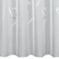 Kép 3/11 - isabel-virag-mintas-dekor-fuggony-feher-140-x-250-cm-also-resz