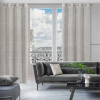 Kép 8/11 - nel-halos-fenyatereszto-fuggony-szurke-140-x-250-cm-hangulatkep