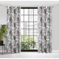 Kép 4/11 - sandra-mintas-dekor-fuggony-retro-viragokkal-feher-140-x-250-cm-hangulatkep