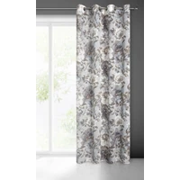 Kép 6/11 - sandra-mintas-dekor-fuggony-retro-viragokkal-feher-140-x-250-cm-jobb-oldal