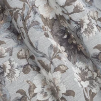 Kép 2/11 - sandra-mintas-dekor-fuggony-retro-viragokkal-feher-140-x-250-cm-hullam