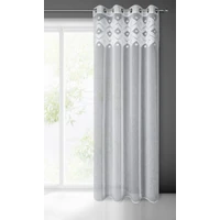 Kép 9/11 - estera-feher-pottyos-fuggony-boho-stilusban-140-x-250-cm-felakasztva