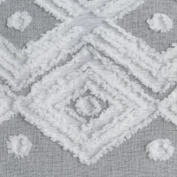 Kép 2/11 - estera-feher-pottyos-fuggony-boho-stilusban-140-x-250-cm-minta-geometriai