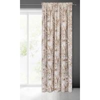 Kép 6/11 - saba-barsony-sotetito-fuggony-egzotikus-level-mintaval-feher-140-x-270-cm-jobb-oldal