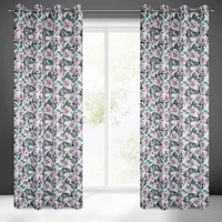 Kép 1/11 - simona-sotetito-fuggony-vadrozsa-mintaval-feher-140-x-250-cm-
