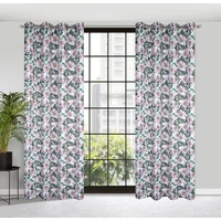 Kép 3/11 - simona-sotetito-fuggony-vadrozsa-mintaval-feher-140-x-250-cm-hangulatkep