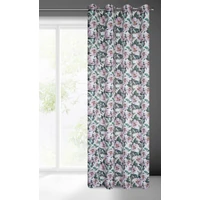 Kép 6/11 - simona-sotetito-fuggony-vadrozsa-mintaval-feher-140-x-250-cm-jobb-oldal
