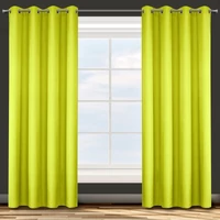 Kép 1/8 - adore-egyszinu-dekor-fuggony-lime-140-x-250-cm