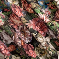 Kép 2/11 - peonia-barsony-sotetito-fuggony-burgundi-voros-140-x-270-cm-hullam