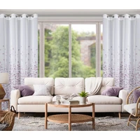 Kép 11/11 - noemi-fehér-lila-fuggony-apro-level-mintas-dekor-140-x-250-cm-hangulatkep-butorral