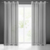 Kép 1/10 - adela-halos-fenyatereszto-fuggony-acelszurke-140-x-250-cm
