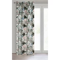 Kép 2/10 - malibu-barsony-sotetito-fuggony-feher-zold-rozsaszin-140-x-250-cm-felakasztva