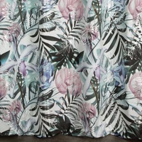 Kép 7/10 - malibu-barsony-sotetito-fuggony-feher-zold-rozsaszin-140-x-250-cm
