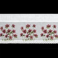 Kép 2/7 - isa-piros-viragos-vitrazs-fuggony-etaminbol-feher-30-x-150-cm-hs423863-teljes