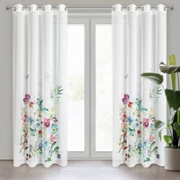 Kép 1/10 - spring-mintas-dekor-fuggony-feher-140-x-250-cm-hs423990