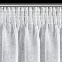 Kép 2/11 - lena-mintas-dekor-fuggony-feher-140-x-270-cm-behuzoszalag