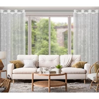Kép 3/9 - leila-mintas-dekor-fuggony-feher-140-x-260-cm-hs429527 7