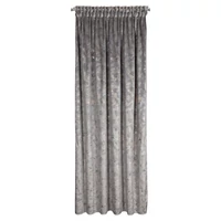 Kép 6/11 - tulia-barsony-sotetito-fuggony-fenyes-level-nyomattal-acelszurke-135-x-270-cm-ures-hatterrel