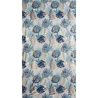 Kép 6/11 - malta-mintas-dekor-fuggony-granatkek-140-x-250-cm-teljes