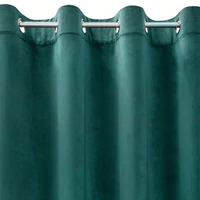 Kép 6/8 - melanie-barsony-sotetito-fuggony-sotet-turkiz-140-x-250-cm-rinlgi-fuzolyuk