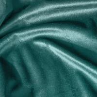 Kép 3/8 - melanie-barsony-sotetito-fuggony-sotet-turkiz-140-x-250-cm-kozeli